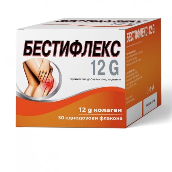 Бестифлекс 12гр. Колаген Флакони 25 * 30