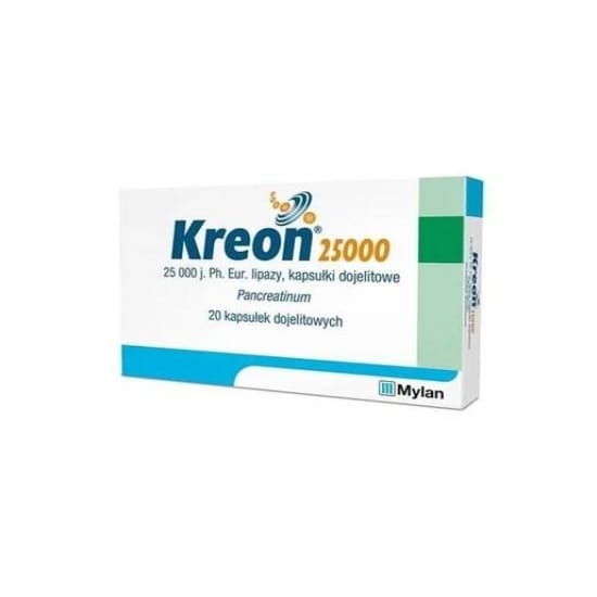 Креон Капсули 25 000 * 20