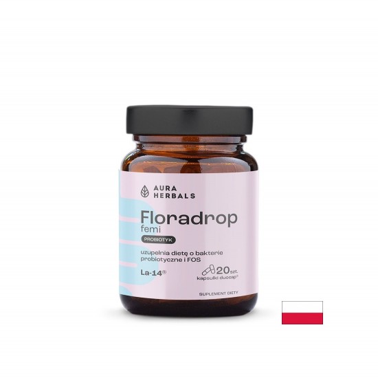 Aura Herbals Флорадроп Феми Пробиотик 20 Таблетки