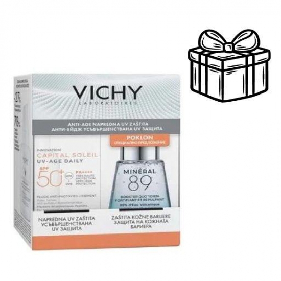 Soleil Spf50+ Uv &#8211; Age Флуид + Минерал 89 * 30мл.